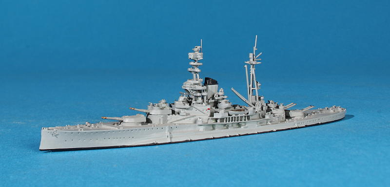 Battleship "Ramillies" (1 p.) GB 1943 Neptun N 1103b